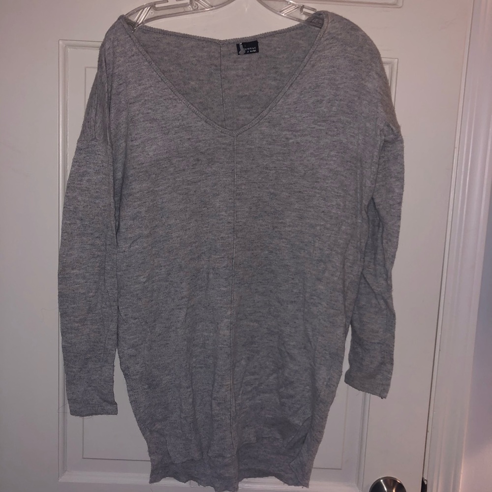 Gray sparkle and fade sweater by urban outfitters